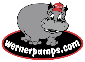 Werner Pumps hippopotamus emblem
