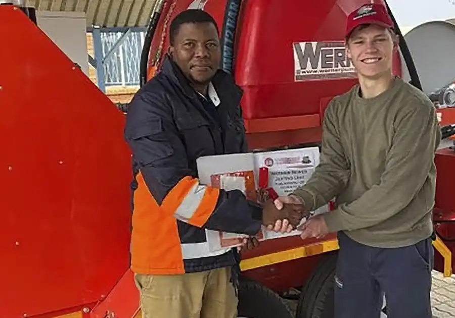 First Werner Pumps Trailer in Botswana Handed Over to Gaborone Municipality