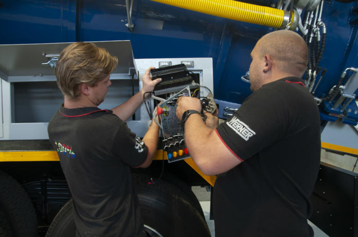 In-house auto electrical services help Werner pumps provide top service