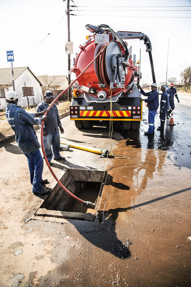 Set up to assist with Sewerage Service Delivery