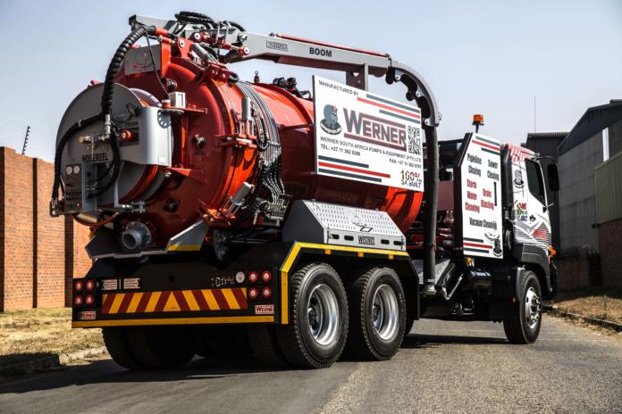 Werner Pumps: ready to service jetting and vacuum requirements throughout African continent
