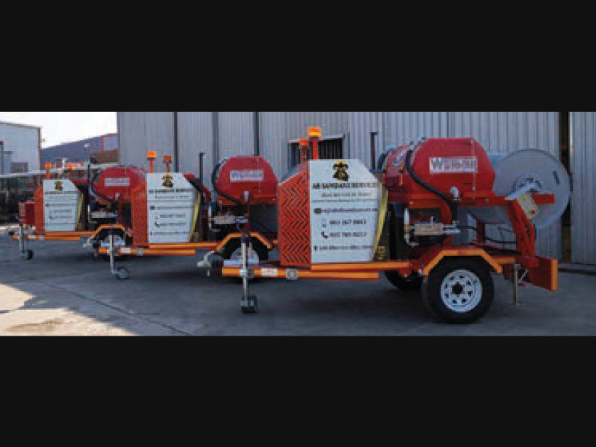 Wide water jetting equipment range spans multiple applications