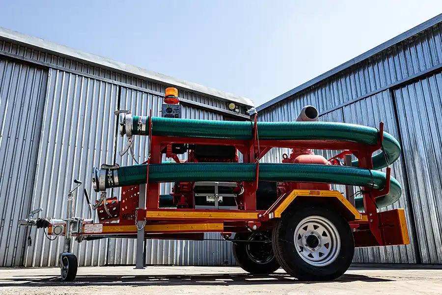 Trailer-Mounted Scorpion Suction Unit