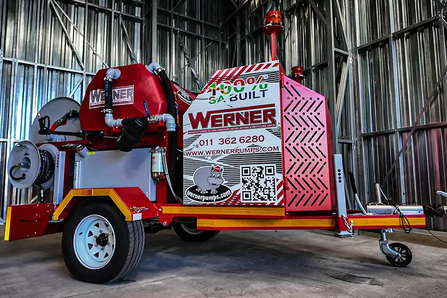 Trailer-Mounted Sewer Cleaners