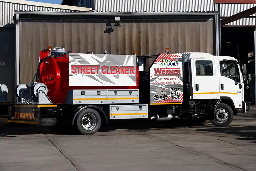 Truck-Mounted Street Cleaner