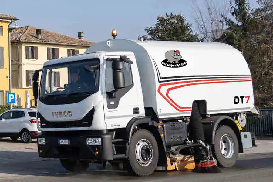 Truck-Mounted Sweeper