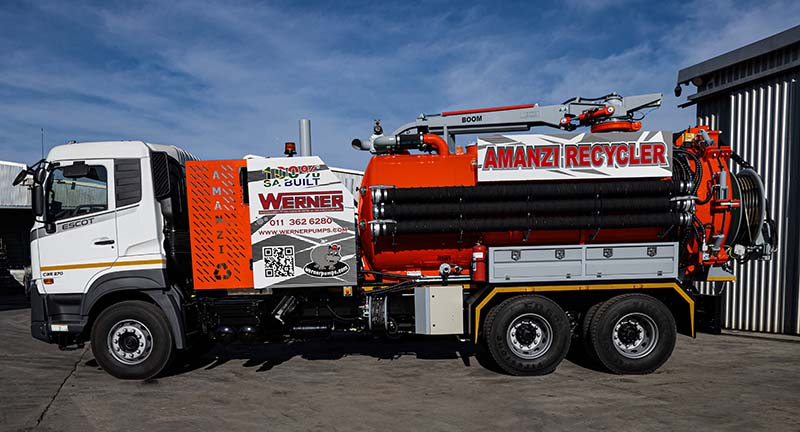 Truck Mounted Recycling Combination Units